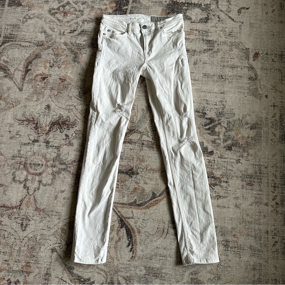 ALL SAINTS Mast fit distressed skinny jeans - Picture 2 of 8